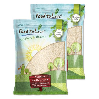 Food to Live - Jasmine White Rice, 24 Pounds  Long-Grain, Raw, Vegan, Kosher, Bulk. Fluffy Texture. Perfect Side Dish. Great for Stir-Fried Vegetables, Stews, and Thai Curries