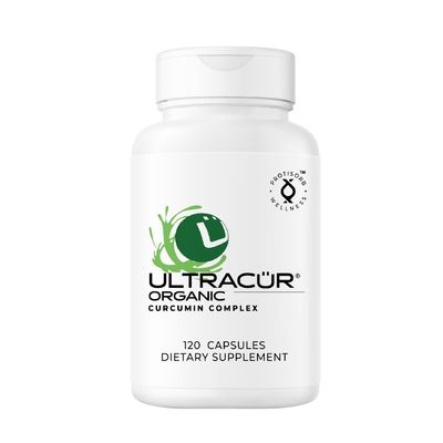 UltraCur Organic USDA Certified Turmeric Capsules - The Curcumin You Can Feel! - Turmeric Curcumin Supplement for Optimal Health and Joint Support (120 Count) - Organic Turmeric Supplement Capsules