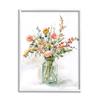 Stupell Industries Country Meadow Roses Floral Bouquet Watercolor Still Life view 1