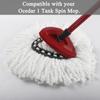 2 Pack Spin Mop Refill Replacement Head Compatible with Ocedar EasyWring Spinning Mop - Microfiber Mop Replace Heads view 3