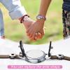 Bonuci 2 Pcs Essential Oil Diffuser Bracelet for Women Girls Xmas Gift Set view 3