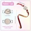 Bonuci 2 Pcs Essential Oil Diffuser Bracelet for Women Girls Xmas Gift Set view 4