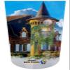 Amputee Sock"Castle Tower Fantasy V1",Residual Wound Sock, 3PLY view 1