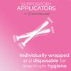 Natureland Personal Suppository Applicators for Women, Individually Wrapped Disposable Applicators with Silky Smooth Comfort Tip, Daily Intimate Care Tool (10 Count) view 4