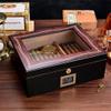 Humidors Cigar with humidifier Office Cigar Cedar Wood Sealed Cigar Box Gift Box Packaging view 3