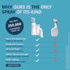 Allergy Asthma Clean Allergen Spray, Pets, Dust Allergies & More, Air & Surface Control, Just Add Water, Bottle Plus Two Refills, Over 100oz Total view 3