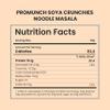 PROMUNCH Roasted Soya Snack | Vegan | High-Protein | Healthy | Gluten-Free | Pack of 2, Flavour: Noodle Masala, 150 g Each view 2