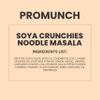 PROMUNCH Roasted Soya Snack | Vegan | High-Protein | Healthy | Gluten-Free | Pack of 2, Flavour: Noodle Masala, 150 g Each view 3