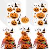 AnapoliZ Halloween Treat Bags | 100 pcs (6 x 9 Inch) |2.5 Mil Crystal Clear Cellophane Bags with Fun Scary Designs | Pumpkins, Witches Cello Bags | Halloween Party Decorations, Spooky Treat Bags