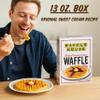 Waffle House Breakfast Waffle Mix 13 Oz Pack Of 2! Original Sweet Cream Waffle! Delicious And Tasty Waffles Right At Home! Restaurant Style Homemade Waffles! view 2