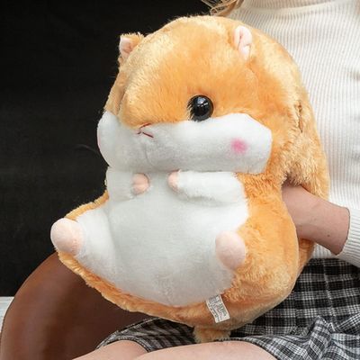 BcofoA Rechargeable hot Water Bottle, with a Strap, Automatic Power Off, Hand in, Warm Waist, Warm Belly, Shoulder Warmer, Essential for Traveling in Cold Winter (Hamster) (Color : Yellow)