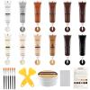 SEISSO Wood Furniture Repair Kit, Wood Putty Repair Fillers, Hardwood Laminate Floor Repair Kit, Restore Any Holes, Scratches, Cracks, Gouges for Wooden Floors, Cabinet, Cherry, Walnut view 1