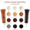 SEISSO Wood Furniture Repair Kit, Wood Putty Repair Fillers, Hardwood Laminate Floor Repair Kit, Restore Any Holes, Scratches, Cracks, Gouges for Wooden Floors, Cabinet, Cherry, Walnut view 3