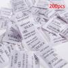200 Pcs Food Grade Security Silica Gel Desiccant Pack Moisture Absorber Dehumidifier (Size:200 pcs) view 2