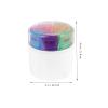 1pc Portable Compartment Travel Pill Organizer with Pu Storage Bag Weekly Medication Dispenser for Vitamins and view 2