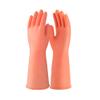 FUFU Gloves Rubber Gloves, Dishwashing Gloves, Kitchen Cleaning Gloves, 2 Pieces, Waterproof and Reusable (Size : L) view 1