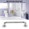 Stainless Steel Shower Grab Bar, 30cm/11.8 Inch, Curled Grip, Wall Mount, Non-Slip Safety Handle for Bathtubs and Showers view 2