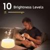 ColorsNoise Sound Machine and White Noise Machine with 30 Soothing Sounds with 12 Colors Baby Night Light with Memory Function (T-White) view 4