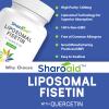 Sharoaid Liposomal Fisetin with Quercetin Supplements 1200 mg per Serving,High Absorption Polyphenols Antioxidants for Women,Men,Non-GMO,Gluten-Free,1 Bottle-60 Softgels view 2