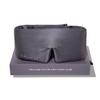 DROWSY Silk Sleep Mask - Face-Hugging, Padded Cocoon for Luxury Sleep in Total Darkness - 100% Pure Mulberry Silk (Moonlight Shadow) view 1