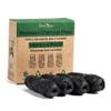 EcoYou Bamboo Charcoal Dental Floss | Mint & Candelilla Wax | Vegan & Biodegradable (4 Refills Pack) | Pfas Free view 1