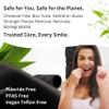 EcoYou Charcoal Bamboo Floss | 2 Non Toxic Natural Floss Refill with Metal Container | Organic Mint & Candelilla Wax | Vegan & Biodegradable | Compatible w/Similar Dental Floss Silk Refill Containers view 3