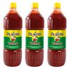 (3 Pack) EL CHILERITO Salsa Sabor Chamoy 1L/ 33.8 Fl. Oz - Mexican Flavor - For Sharing with Friends and Family - Mexican Chile- Kosher view 1