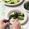 Ecovita 100% Compostable Paper Plates [7 in.]  150 Disposable Plates Eco Friendly Sturdy Tree Free Liquid and Heat Resistant Alternative to Plastic or Paper Plates view 4