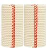 3-inch Premium Grade Elastic Bandage Wrap | Injuries, Sprains, Edema, Support, Compression | Reinforced Ends, Soft-Sturdy Fabric | Self Closures Both Sides | Non-Latex, Reuse | 2-pack | by Spa Slender view 1