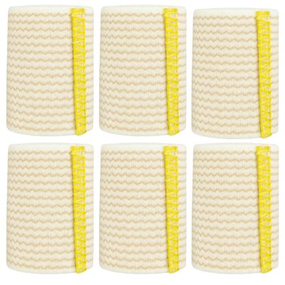 2-inch | Elastic Bandages by Spa Slender | Sports - Hook Loop Closure  Non-Latex - Compression - Injuries - Support | 6-Pack  up to 15 ft Stretched