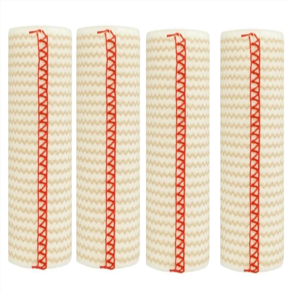 3-inch | Elastic Bandages by Spa Slender | Sports - Hook Loop Closure  Non-Latex - Compression - Injuries - Support | 4-Pack  up to 15 ft Stretched
