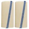 4-inch Premium Grade Elastic Bandage Wrap | Injuries, Sprains, Edema, Support, Compression | Use on Knee Ankle Leg Arm Body | Self Closures Both Sides | Non-Latex Fabric | 2-Pack | by Spa Slender view 1