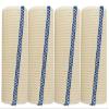 4-inch Premium Grade Elastic Bandage Wrap | Injuries, Sprains, Edema, Support, Compression | Use on Knee Ankle Leg Arm Body | Self Closures Both Sides | Non-Latex Fabric | 4-Pack | by Spa Slender view 1