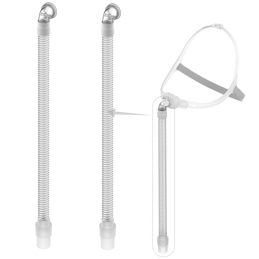 2 Packs Replacement Tube for Swift Fx, Avoid Leakage And No Noise, Only Short Tube for Swift Fx, Medihealer Supplies