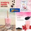 BUBBLE TEA SUPPLY Party Kit Strawberry and Honeydew Starter Bubble Tea Kit Gift Set Bubble Tea Boba Instant Boba Milk Tea Tapioca Bubble Tea Bubble Tea Starter Kit Tapioca Balls Boba Tea Powder Variety Bubble Tea Kit Boba for Bobas Drinks view 2