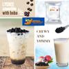 BUBBLE TEA SUPPLY Lychee [40-45 drinks] Starter Bubble Tea Kit Gift Set Bubble Tea Boba Instant Boba Milk Tea Tapioca Bubble Tea Bubble Tea Starter Kit Tapioca Balls Boba Tea Powder Variety Bubble Tea Kit Boba for Bobas Drinks view 2