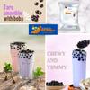 BUBBLE TEA SUPPLY At Home Taro [40-45 drinks] Starter Bubble Tea Kit Gift Set Bubble Tea Boba Instant Boba Milk Tea Tapioca Bubble Tea Bubble Tea Starter Kit Tapioca Balls Boba Tea Powder Variety Bubble Tea Kit Boba for Bobas Drinks view 2