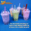 BUBBLE TEA SUPPLY Party Kit Black Aromatic Milk Tea Starter Bubble Tea Kit Gift Set Bubble Tea Boba Instant Boba Milk Tea Tapioca Bubble Tea Bubble Tea Starter Kit Tapioca Balls Boba Tea Powder Variety Bubble Tea Kit Boba for Bobas Drinks view 3