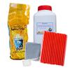 BUBBLE TEA SUPPLY At Home Mango Syrup Green Jasmine Tea [40-45 drinks] Starter Bubble Tea Boba Kit Gift Set view 1