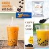 BUBBLE TEA SUPPLY AT Home Mango [40-45 drinks] Starter Bubble Tea Kit Gift Set Bubble Tea Boba Instant Boba Milk Tea Tapioca Bubble Tea Bubble Tea Starter Kit Tapioca Balls Boba Tea Powder Variety Bubble Tea Kit Boba for Bobas Drinks view 2