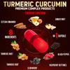 2packs 90 Capsules Turmeric Curcumin + Apple Cinder Vinegar Capsules, 6 Month Supply with Ashwagandha, Ginger, 95% Standardized Curcuminoids, Joint & Absorption Support view 3