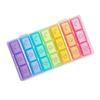 1pc 21 Pill Box Pill Accessory Medicine Holder Sealed Grids Case Storage Container Holder Medicine Organizer view 1
