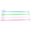 ANGGREK 4PCS Toothbrush,Toothbrush DoubleEnded Interspace Toothbrush Soft Bristle Interspace Toothbrush for Braces Teeth Cleaning view 1
