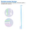 ANGGREK 4PCS Toothbrush,Toothbrush DoubleEnded Interspace Toothbrush Soft Bristle Interspace Toothbrush for Braces Teeth Cleaning view 2
