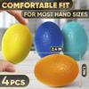 4 Pcs Squeeze Balls for Hand Therapy - 4 Resistance Levels Hand Exercise Balls for Arthritis, Pleasant to Touch & Lightweight - Physical Therapy Ball for Recovery, Stress Relief, Grip Strength, Focus view 2