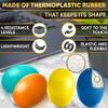 4 Pcs Squeeze Balls for Hand Therapy - 4 Resistance Levels Hand Exercise Balls for Arthritis, Pleasant to Touch & Lightweight - Physical Therapy Ball for Recovery, Stress Relief, Grip Strength, Focus view 3