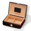 Humidors Cedar Wood Portable Cigar Small Cigar Box can Hold 30 Cigars with Hygrometer and humidifier view 1
