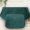 Hot Water Bottle with Fluffy Cover -3 in 1 Soft Premium Faux Fur Cover - Hot Water Bag for Cosy Nights, Pain Relief,Waist Back, Neck and Shoulders  (Color : Green, Size : Hand Warmers) view 2