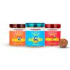 PROMUNCH Roasted Soya Snack | High-Protein | Healthy | Gluten-Free | Pack of 3, Flavour: Cheese & Onion, Peri-Peri And Noodle Masala,150 g Each view 1