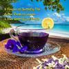 Butterfly Pea Tea 17.63 oz | OkO-OkO - Premium - 500g WHOLE DRIED FLOWER from Thailand - Blue natural infusion - Herbal tea - Blue tea - Organic Vegan food coloring - Natural color changing cocktail and meal view 3